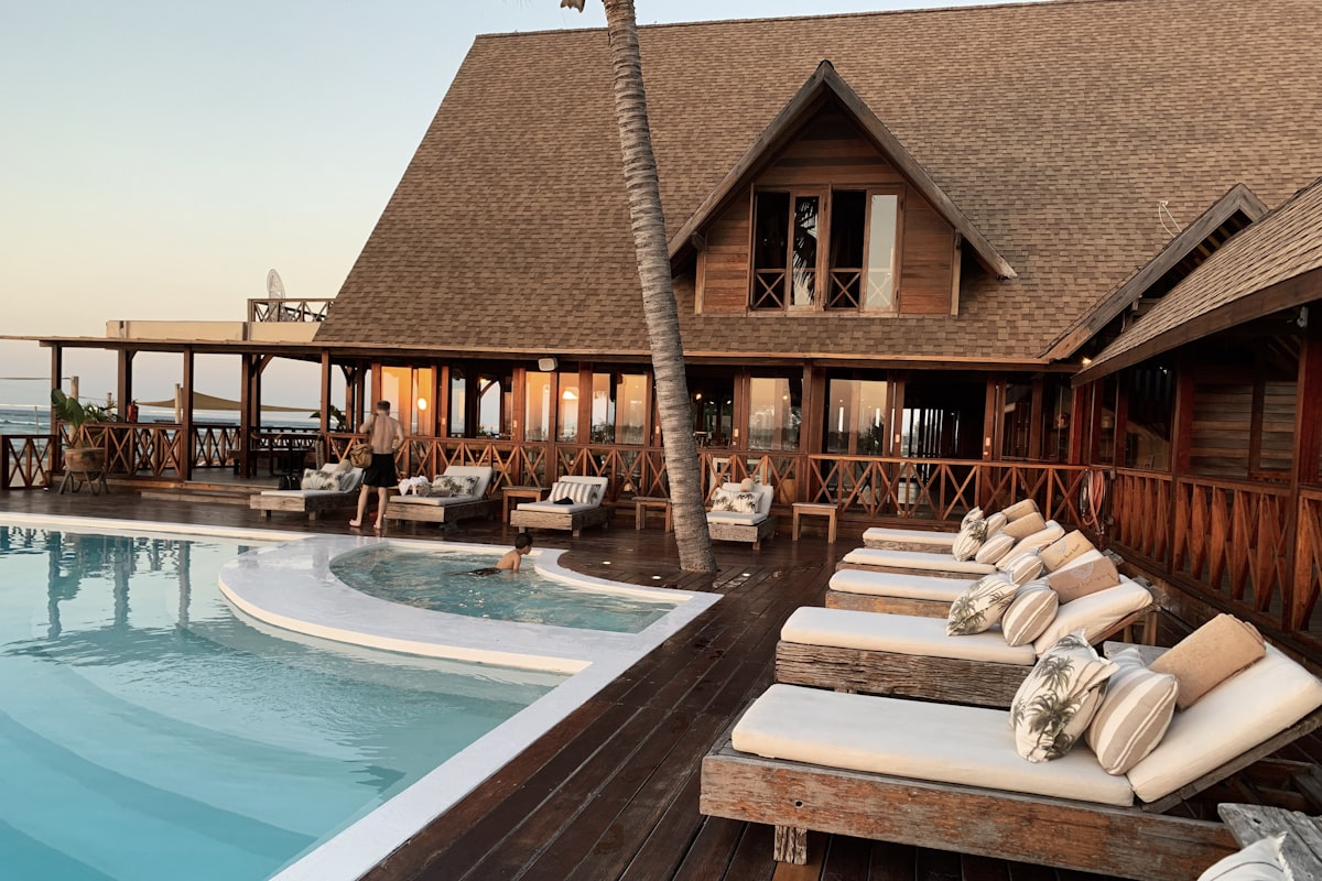 Pool deck outside the Segara Suite